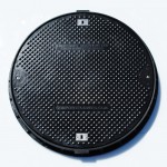 Lightweight Composite Manhole Cover 900 mm Clear Opening with Plugs Load Rated to D400 CC0900D400NL